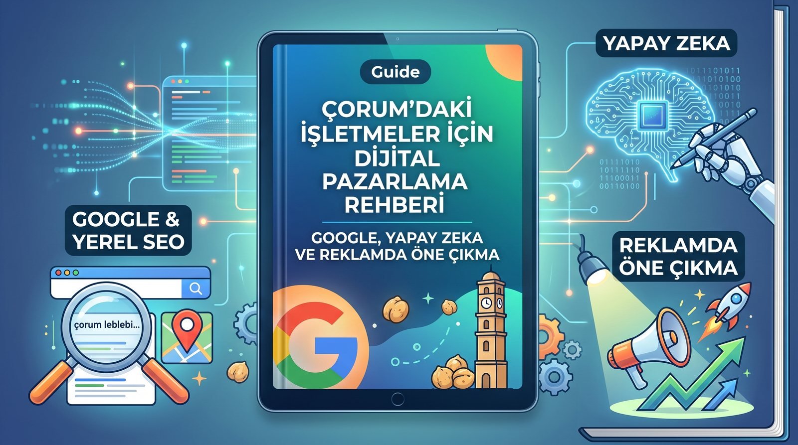 Çorum'daki İşletmeler İçin Dijital Pazarlama Rehberi: Google, Yapay Zeka ve Reklamda Öne Çıkma